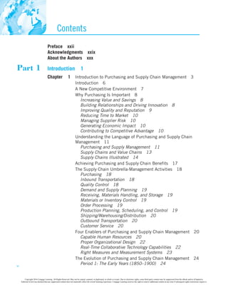 Purchasing and Supply Chain Management 6th Edition | PDF