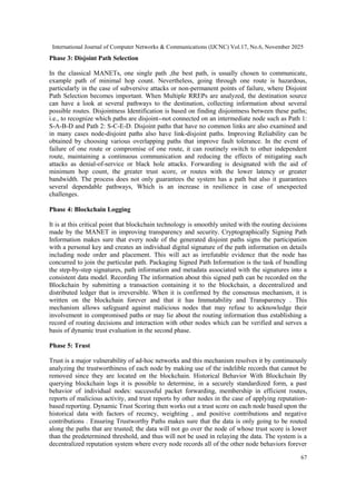 Enhancing Manet Security Through Blockchain-Driven Multipath Route ...