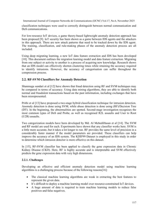 Hybrid Anomaly Detection Mechanism for IOT Networks | PDF