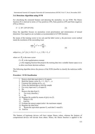 Hybrid Anomaly Detection Mechanism for IOT Networks | PDF