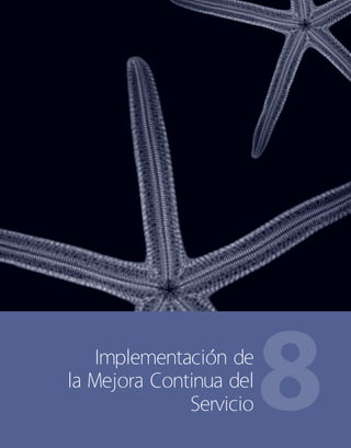 8	 Implementación de
la Mejora Continua del
Servicio
 