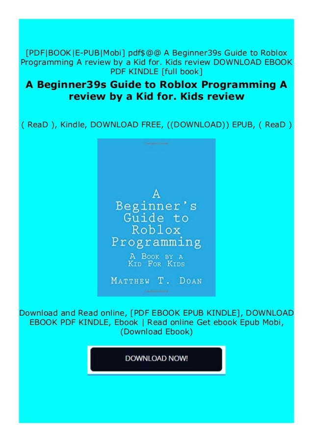Basic Roblox Lua Programming Book Pdf - basic roblox lua programming free