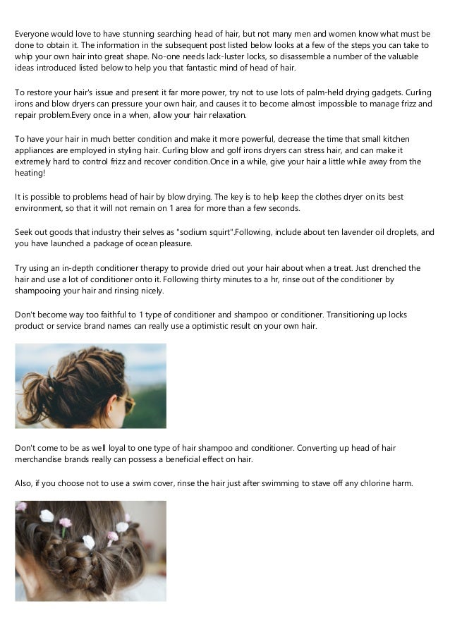 Tricks And Tips In Order To Get Beautiful Hair
