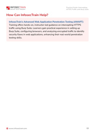 Intercepting HTTPS Traffic with Burp Suite | PDF