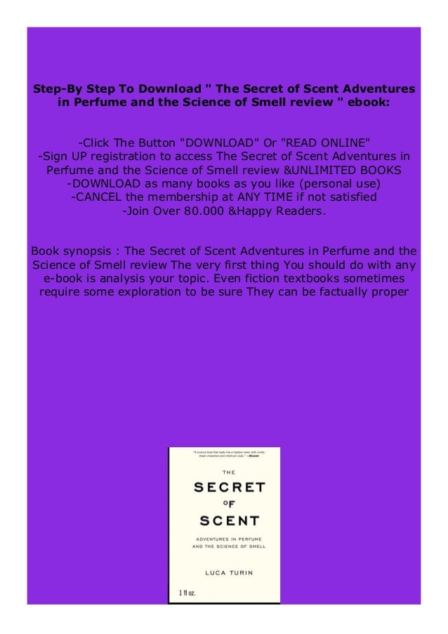 perfume book analysis