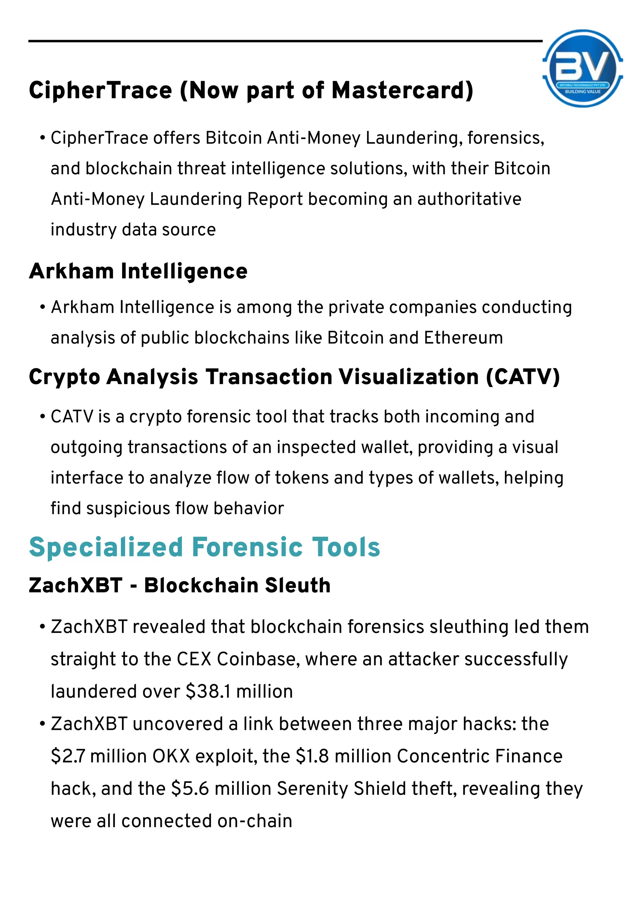 CRYPTOCURRENCY FORENSICS: A COMPREHENSIVE REPORT ON TRACKING ILLICIT  DIGITAL ASSETS | PDF