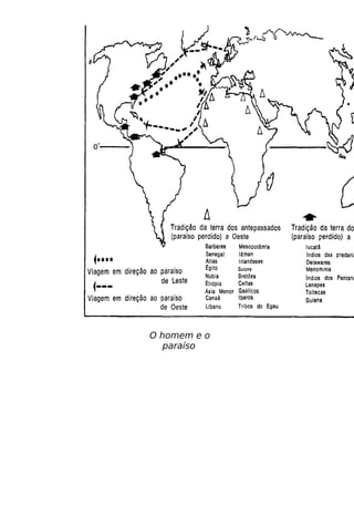 O homem e o
   paraíso
 