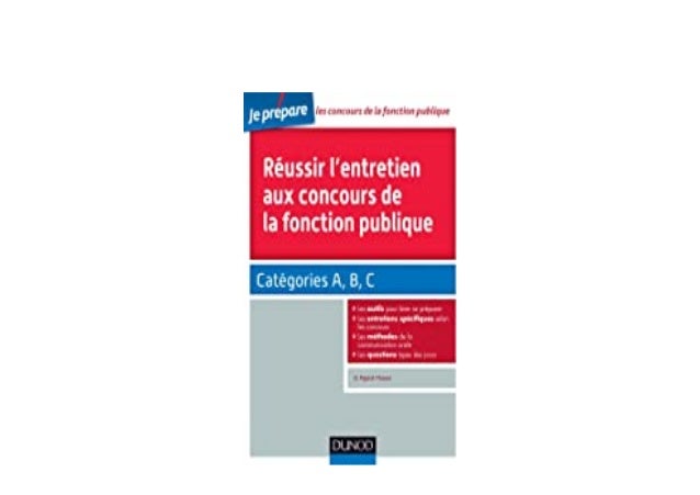 fonction publique d'état concours