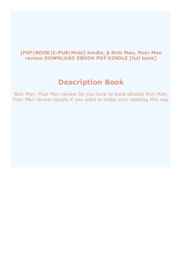 Pdf Download Rich Man Poor Man Review Read Online Pdf Download Rich Man Poor Man Review Read Online