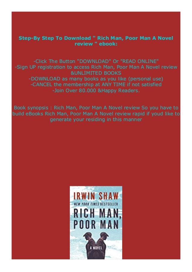 Populer Rich Man Poor Man A Novel Review Full Books Populer Rich Man Poor Man A Novel Review Full Books