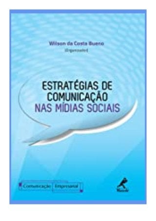 free ebook_ Estrat�gias de Comunica��o nas M�dias Sociais (S�rie Comunica��o Empresarial) (Portuguese Edition) review ([Read]_online)