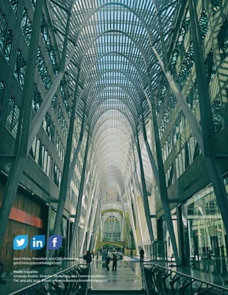 Gord Hicks, President and CEO, Americas
gord.hicks@brookfieldgis.com
Media Inquiries:
Amanda Kusick, Director, Marketing and Communications
Tel: 905.415.3255 Email: amanda.kusick@brookfieldgis.com
 