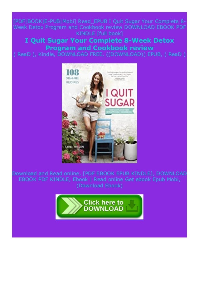 Ebooks I Quit Sugar Your Complete 8 Week Detox Program And Cookbook