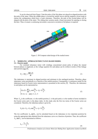 Performances Analysis of a Linear Motor for Sliding Door Application | PDF