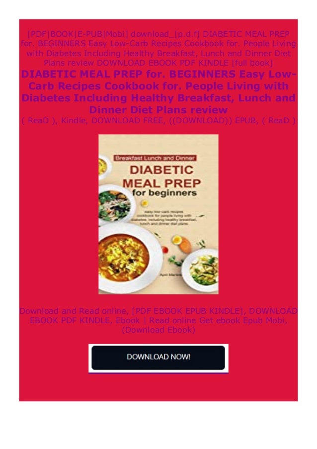 Online Free Diabetic Meal Prep For Beginners Easy Low Carb Recipes