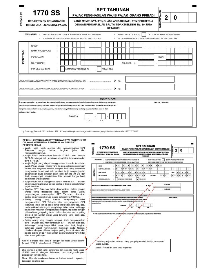 Formulir 1721 Excel Lengkap Berbagi Informasi