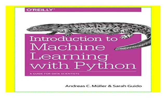 introduction to machine learning using python