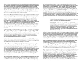 intend to sumup the penaltiesimposed butto take each penaltyseparately anddistinctly
with the others.Consequently,even ifpetitionerwas supposed to have served his prison
termof one (1) yearand one (1)day to one (1) yearand eight (8) months of prision
correccional sixteen(16) times as he was sentencedto serve the prison termfor"each
crime committed on each date ofeach case,as alleged in the information(s)," andin each
of the four(4) informations,he was charged with.havingdefamed the four(4)private
complainants on four(4) different,separatedays,he was still·eligible for probation,as
each prison termimposed on petitionerwas probationable.
Fixing the cut-offpoint at a maximum term of six (6) years imprisonment forprobationis
based on the assumptionthat those sentenced to higherpenaltiespose toogreat a riskto
society,not just becauseoftheirdemonstrated capability forserious wrong doing but
because ofthe gravity andseriousconsequencesofthe offense they might further
commit. 14 The Probation Law,as amended,disqualifies only thosewho havebeen
convictedofgrave felonies asdefined in Art.9in relation to Art. 25 of The Revised
PenalCode,15
and not necessarily those who have been convictedofmultiple offensesin
a single proceeding who are deemed to be lessperverse.Hence,the basisofthe
disqualification is principally the gravityofthe offense committed and the concomitant
degree ofpenalty imposed.Those sentenced to a maximum termnot exceeding six(6)
years are not generally consideredcallous,hard core criminals,and thusmay availof
probation.
To demonstratethe point,let ustake forinstanceone who is convicted in a single decision
of, say,thirteen (13)counts ofgrave oraldefamation (forhavingdefamed thirteen[13]
individuals in one outburst)andsentenced to atotal prisontermof thirteen (13) years,and
anotherwho hasbeenfoundguilty of mutilation and sentencedto six(6) years and one (l)
day ofprision mayor minimumas minimum to twelve (l2) years and one (1)day
of reclusiontemporal minimumas maximuin. Obviously,the latteroffenderis more
perverse and is disqualified fromavailing of probation.
Petitionerthus proceedson an erroneousassumption that underthe MeTCDecision he
could not have availed ofthe benefitsofprobation.Since he could have,althoughhe did
not,his appealnowprecludeshimfrom applying forprobation.
And,even ifwe go along with the premise of petitioner,howevererroneousit may be,
that the penaltiesimposedagainsthimshould be summed up,stillhe would not have
qualified underthe Decision rendered bythe RTCsince if the "STRAIGHT penalty of
EIGHT (8) MONTHS imprisonment" imposed bythe RTCis multiplied sixteen (16)
times,the totalimposable penaltywould be ten (10)years and eight (8)months,which is
still way beyond the limit ofnot more than six(6) years providedforin the Probation
Law, as amended.To illustrate:8months multiplied by 16 cases =128 months; 128
months divided by 12months (in a year)= 10 years and 8months,hence,following his
argument,petitionercannot stillbe eligible for probation as thetotalofhis penalties
exceeds six(6) years.
The assertionthatthe Decisionofthe RTCshould be multiplied only four(4) times since
there are only four(4) Informations thereby allowing petitionerto qualify forprobation,
instead ofsixteen (16) times, is quite difficult to understand.The penaltiesimposedby
the MeTCcannot be anyclearer — "one (1) yearand one (1)day to one (1) yearand
eight (8) months ofprision correccional,in each crime committed on each date ofeach
case,asalleged in theinformation(s)."Hence,petitionershould sufferthe imposed
penalties sixteen (16) times.On the otherhand,the RTCaffirmed, the judgment of
conviction andmerely reduced theduration ofeach penaltyimposedby the MeTC"in
each case to a STRAIGHT penalty ofEIGHT (8) MONTHS imprisonment" on account
of a mitigating circumstance foreach case,count orincidentofgrave oral
defamation·There is no valid reasontherefore why the penaltiesimposedby the RTC
should be multiplied only four(4) times, and not sixteen (16) times, consideringthat the
RTC merely affirmed the MeTCas regards the culpability ofpetitionerin each ofthe
sixteen (16) cases and reducing only the durationofthe penalties imposedtherein.Thus
—
Premises considered,the judgment ofconvictionrendered by the trial
court is AFFIRMED with modification,as follows:
WHEREFORE, the Court hereby finds the accused Pablo C.Francisco
GUILTY beyond reasonable doubt in each ofthe aboveentitled cases
and appreciatingin his favorthe mitigating circumstance which is
analogous to passion orobfuscation,the Court herebysentencesthe
said accused in each case to a straightpenalty ofEIGHT (8)
MONTHS imprisonment,with the accessory penaltiesprescribedby
law; and to pay the costs. 16
Nowhere in the RTC Decision is it stated oreven hinted at that the accused was acquitted
or absolved in any ofthe four(4) countsundereach ofthe four(4)Informatfons,orthat
any part ofthejudgment ofconviction was reversed,orthat anyofthe cases,countsor
incidents was dismissed.Otherwise,we will have to account forthe twelve (12) other
penalties imposedby the MeTC.Can we? What is clearis that the judgment ofconviction
rendered by the was affirmed with the sole modification on the durationofthe penalties.
In fine, considering thatthe multiple prison terms should not be summed up but taken
separately asthe totality ofall the penaltiesis not the test,petitionershould have
immediately filed an application forprobationas he was alreadyqualified afterbeing
convictedby the MeTC,ifindeed thereafterhe felt humbled,was ready to
unconditionally acceptthe verdict ofthe court andadmit his liability. Consequently,in
appealing the Decisionofthe MeTCto the RTC, petitionerlost his right to probation.
For, plainly,the law considers appealand probationmutually exclusive remedies. 17
Third.Petitionerappealed to the RTCnot to reduce oreven correct the penaltiesimposed
by the MeTC,but to assert his innocence.Nothing more.The cold fact is that petitioner
appealed his conviction to theRTCnot for the sole purpose ofreducinghis penalties to
make himeligible for probation— since he was already qualified underthe MeTC
Decision — but ratherto insist on his innocence.The appealrecord is wanting ofany
otherpurpose.Thus,in his Memorandumbefore the RTC,he raised only three (3)
statements oferrorpurportedly committed by the MeTCallaimed at his acquittal:(a)in
finding that the guilt ofthe accused hasbeen establishedbecause ofhis positive
identification by the witnessforthe prosecution; (b)in giving full faith and credence to
 