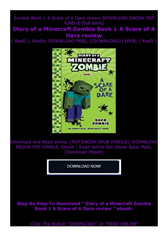 Pdf Download Diary Of A Minecraft Zombie Book 1 A Scare Of A Dare R
