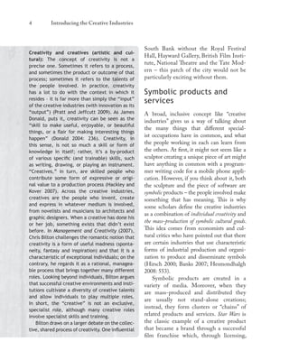 Introducing The Creative Industries From Theory To Practice 1st Edition ...