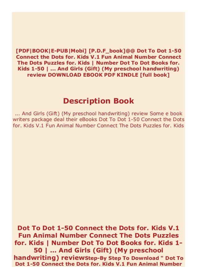 Download Dot To Dot 1 50 Connect The Dots For Kids V 1 Fun Animal Download Dot To Dot 1 50 Connect The Dots For Kids V 1 Fun Animal