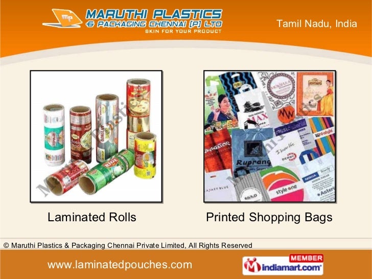 Maruthi Plastics and Packaging Chennai Private Limited Tamil Nadu india