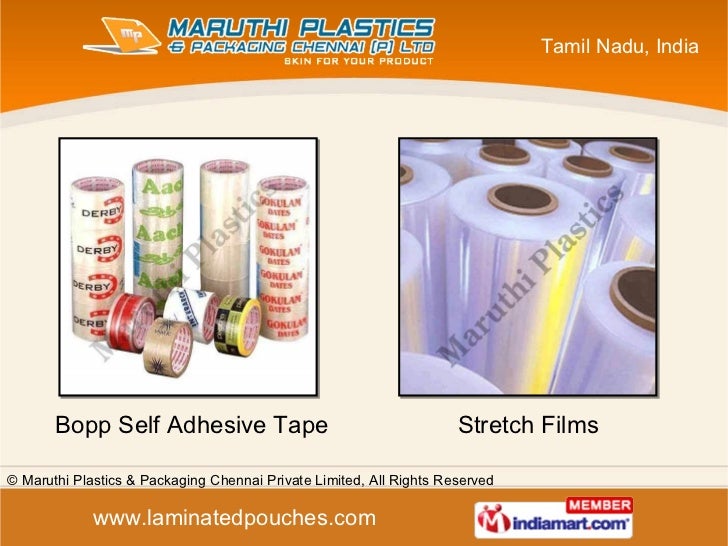 Maruthi Plastics and Packaging Chennai Private Limited Tamil Nadu india
