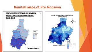 Rainfall Maps of Pre Monsoon
 