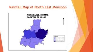 Rainfall Map of North East Monsoon
 