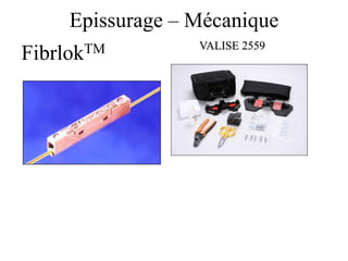 Epissurage – Mécanique
FibrlokTM VALISE 2559
 