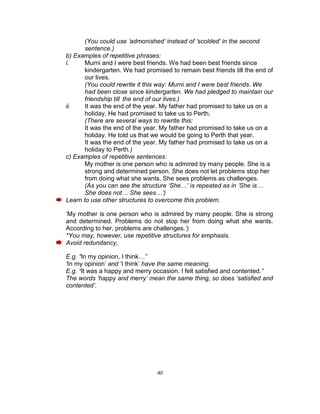 Guidelines On Writing English Essays SPM | PDF