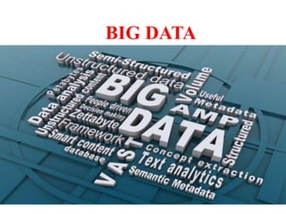 • Big Data may well be the Next Big Thing in the IT world.
• Big data burst upon the scene in the first decade of the 21st...