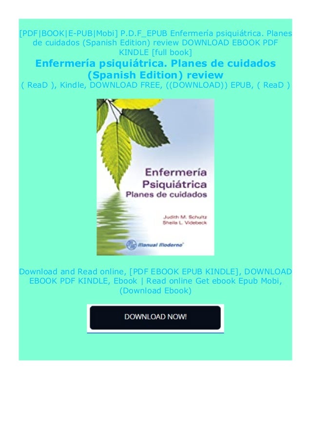 Pdf Enfermer A Psiqui Trica Planes De Cuidados Spanish Edition Re