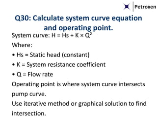 Comprehensive Process Engineering Interview Guide on Centrifugal Pumps ...