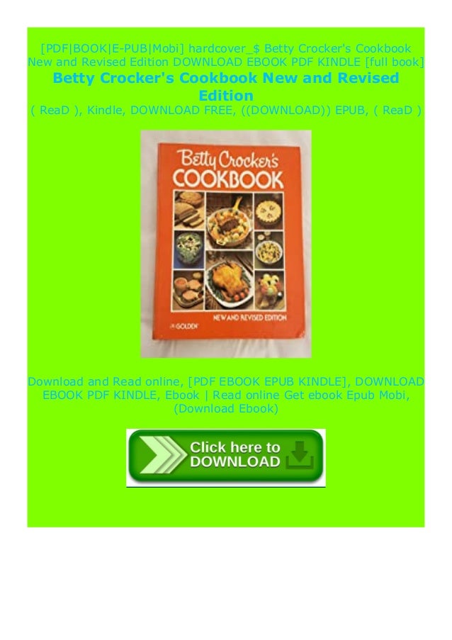 Read Betty Crocker S Cookbook New And Revised Edition Full Pages