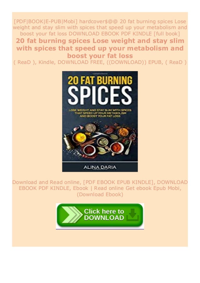 Online Free 20 Fat Burning Spices Lose Weight And Stay Slim With Spi
