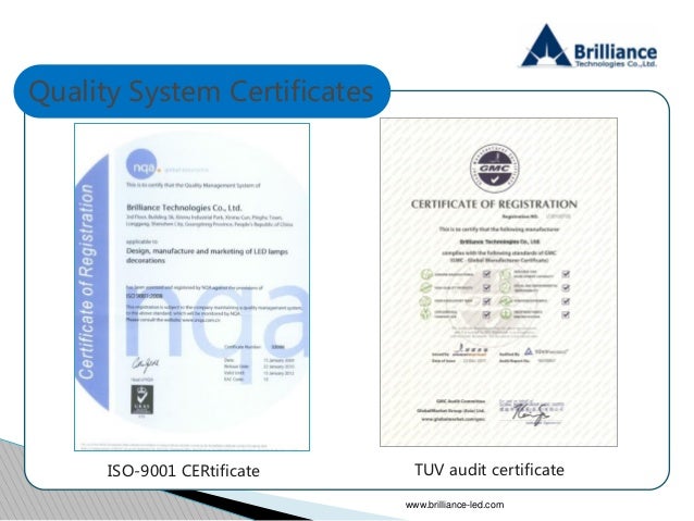 brilliance company profile 2015