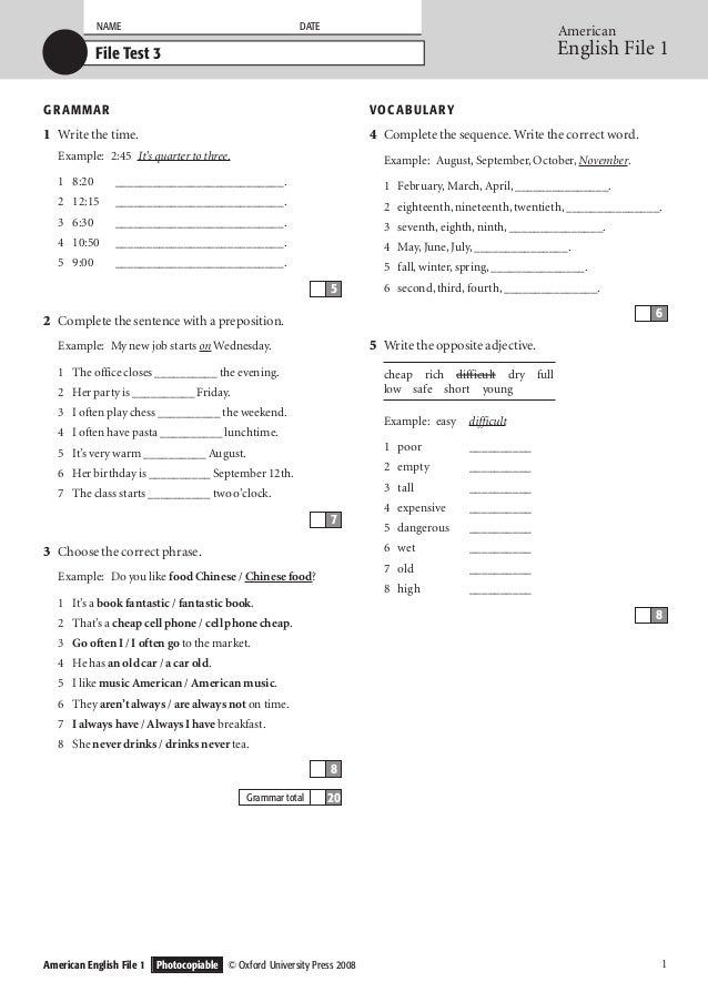 english 3 speaking american test file 1 file american test english 3