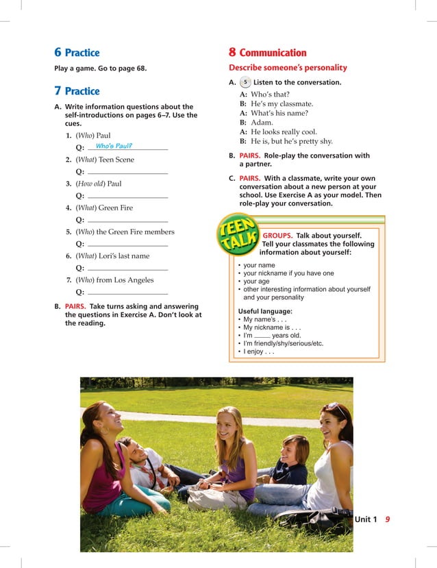 english level 3 resuelto