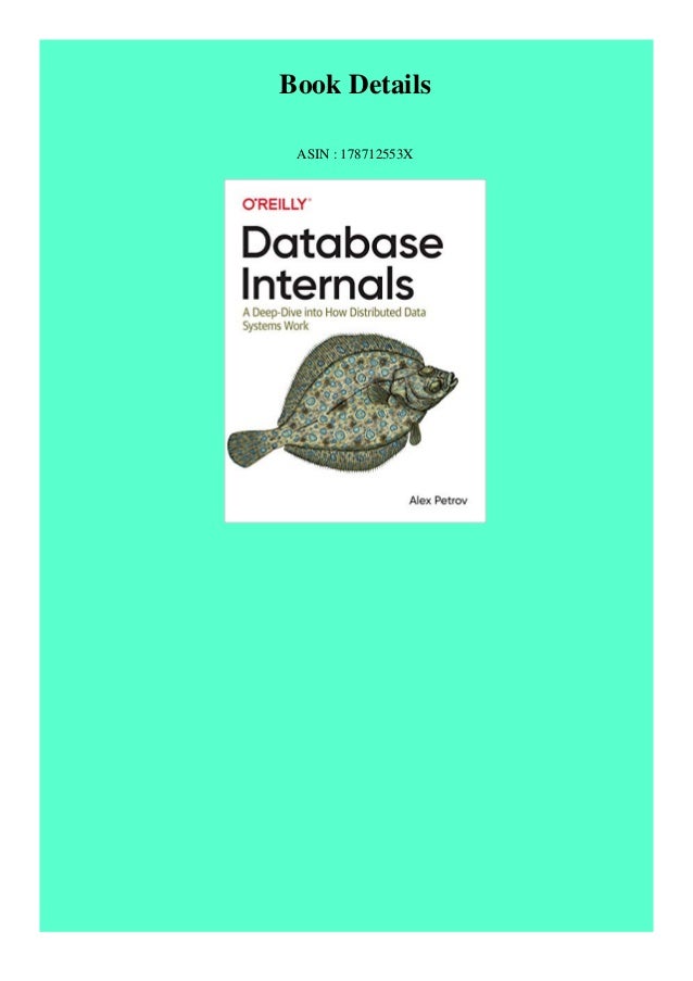 database internals book review