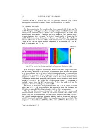 CFD ANALYSIS AND HEAT TRANSFER CHARACTERISTICS OF FINNED TUBE HEAT ...