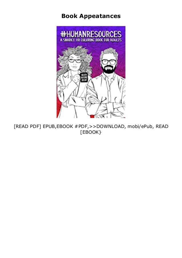 Download Read Online Human Resources A Snarky Hr Coloring Book For Adults 50