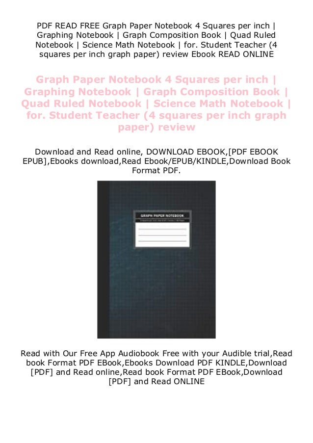 pdf downloads_ Graph Paper Notebook 4 Squares per inch Graphing