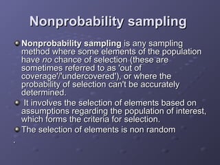 Comprehensive Guide to Sampling Methods and Design in Research | PPT