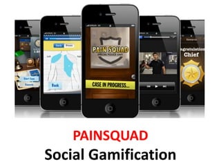 PAINSQUAD
Social Gamification
 