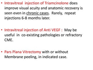 Pars Inj irvine gass syndrome | PPT