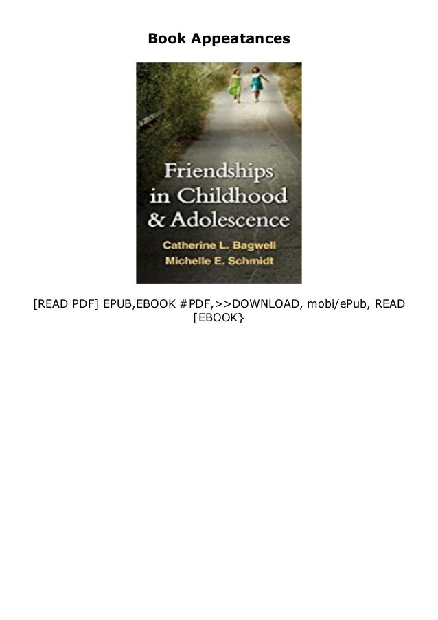 Paperback Friendships In Childhood And Adolescence The Guilford Se