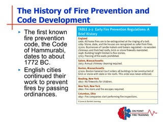 Fire Code History 1793 Ch 2 PowerPoint.pptx