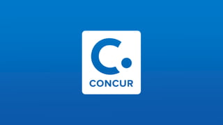 Intro to Concur Presentation | PPTX