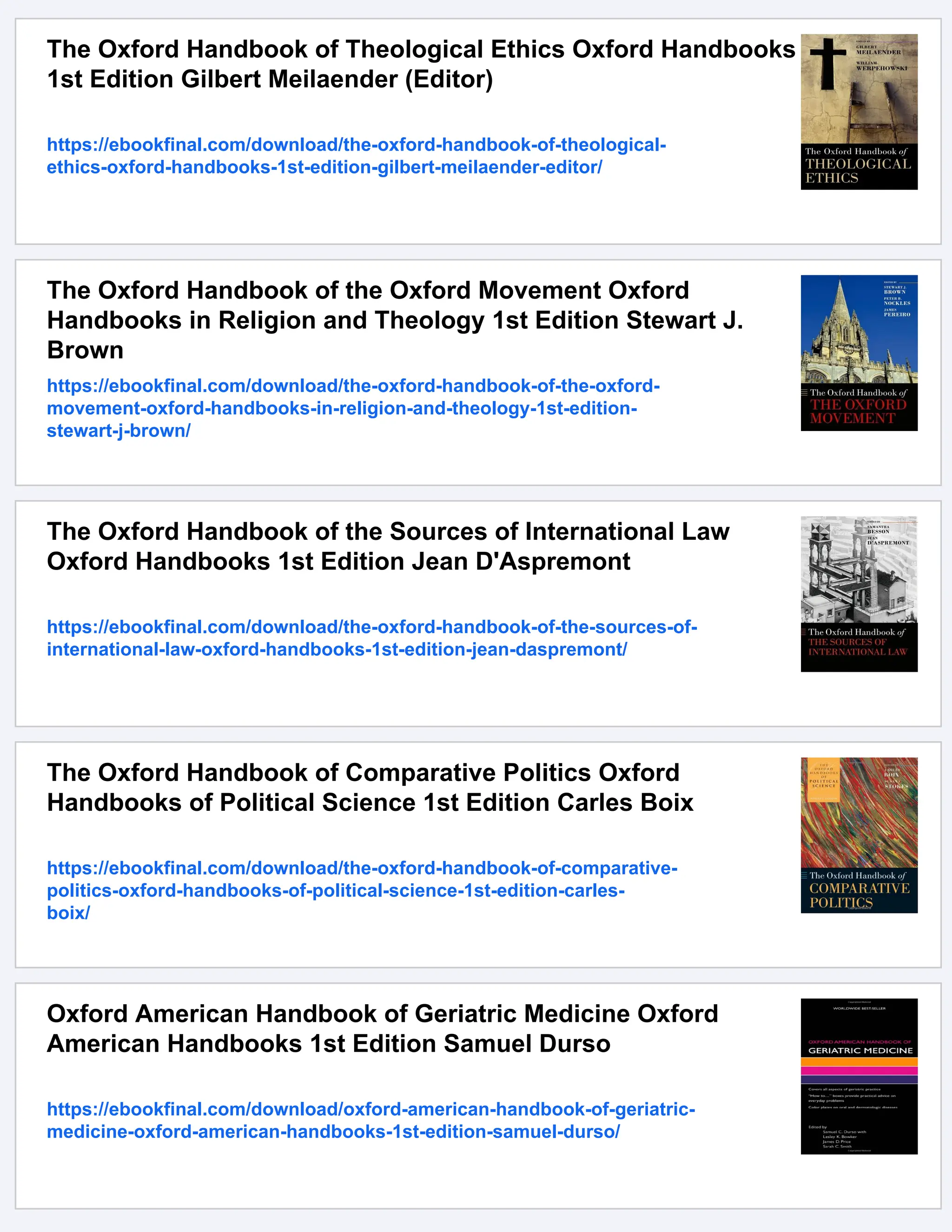 The Oxford Handbook of Economic Inequality Oxford Handbooks Wiemer ...